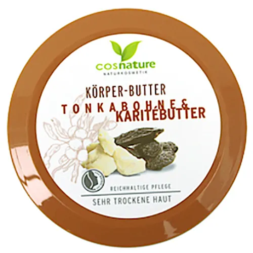 Cosnature Tonkabohne & Karitebutter, Korper-butter (Naturalne odżywcze masło do ciała z masłem shea i tonką) - 1