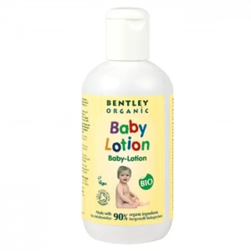Bentley Organic Baby Lotion (Mleczko nawilżające do ciała z rumiankiem, aloesem i witaminą E)