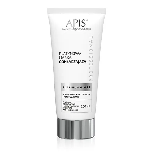 Apis Professional, Platinum Gloss, Platynowa maska  odmładzająca z platyną i tripeptydem miedziowym