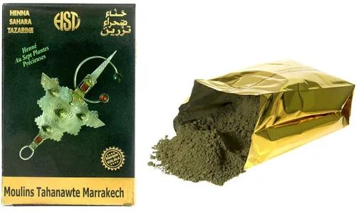 Sahara Tazarine Henna do włosów `7 ziół ajurwedyjskich`