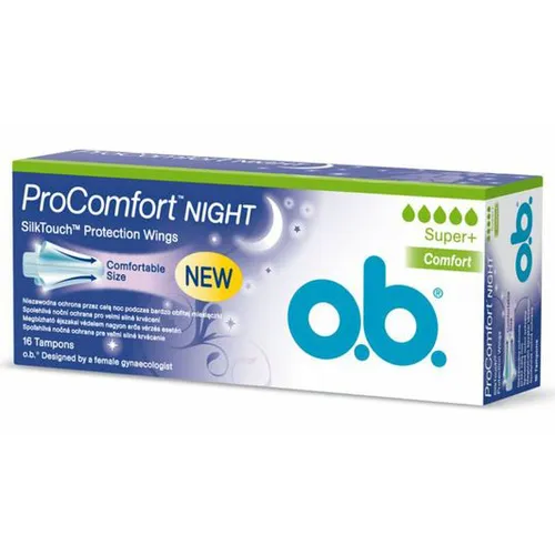 O.B. ProComfort Night  Super+ Comfort, Tampony do stosowania w nocy - 3