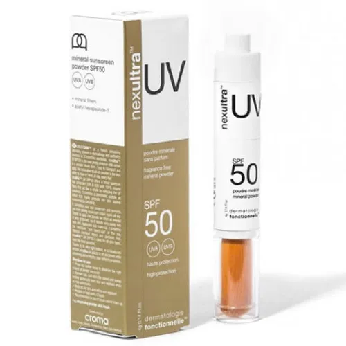 Nexultra UV Mineral Sunscreen Powder SPF50 (Mineralny filtr przeciwsłoneczny w pudrze)