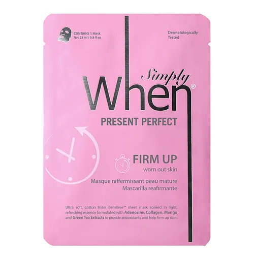 When Present Perfect Firm Up Mask (Wzmacniająca maska do twarzy)