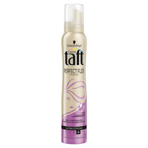 Schwarzkopf Taft Perfect Flex, Pianka z płynną elastyną elastyczne supermocne utrwalenie - 2
