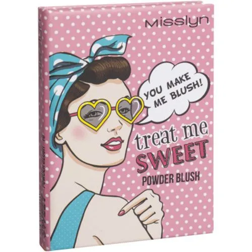 Misslyn Treat Me Sweet, Powder Blush (Róż do policzków) - 3