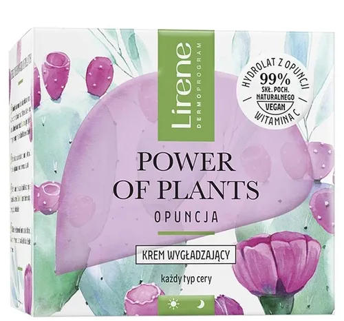Lirene Dermoprogram Power of Plants, Krem wygładzający `Opuntia`