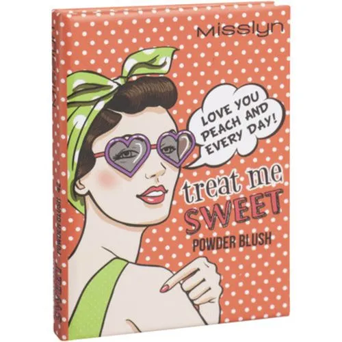 Misslyn Treat Me Sweet, Powder Blush (Róż do policzków) - 2