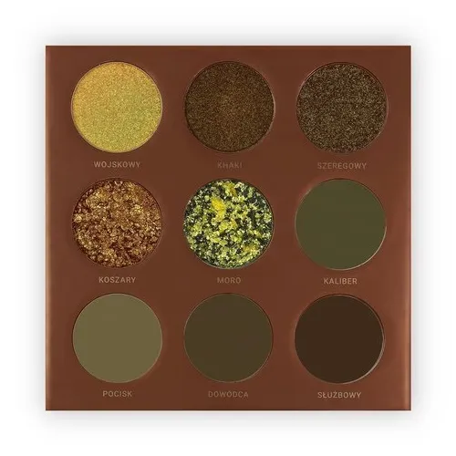 Glam Shop GlamBOX, Paleta cieni do powiek `W moro` - 1
