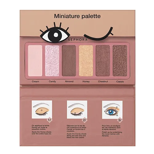 Sephora Collection, Donut Miniature Palette (Paleta 6 cieni do powiek)