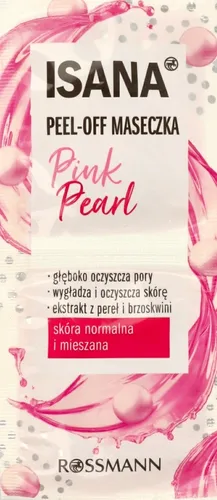 Isana Peel-off Maske Pink Pearl (Maszeczka do twarzy peel-off) - 1