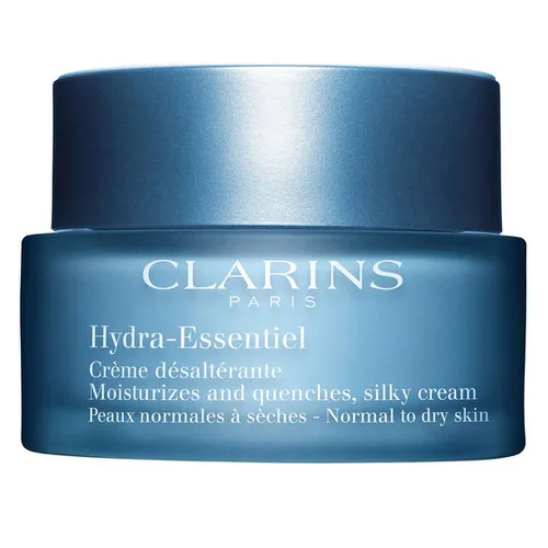 Clarins Hydra-Essentiel, Moisturizes and Quenches Silky Cream Normal To Dry Skin (Aksamitny krem nawilżający dla cery normalnej i suchej)