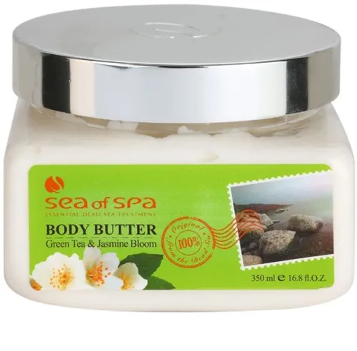 Sea of Spa Essential Dead Sea Treatment, Green Tea & Jasmine Bloom Body Butter (Masło do ciała z minerałami z Morza Martwego)