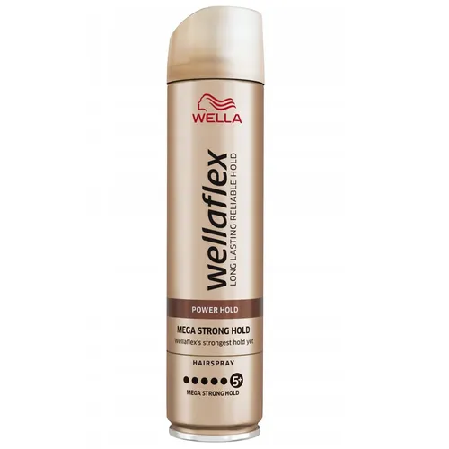 Wella Wellaflex, Mega Strong Hold Hairspray (Lakier do włosów)