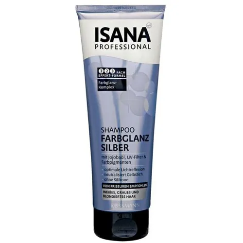 Isana Professional, Farbglanz Silber Shampoo (Szampon do włosów siwych i rozjaśnianych)