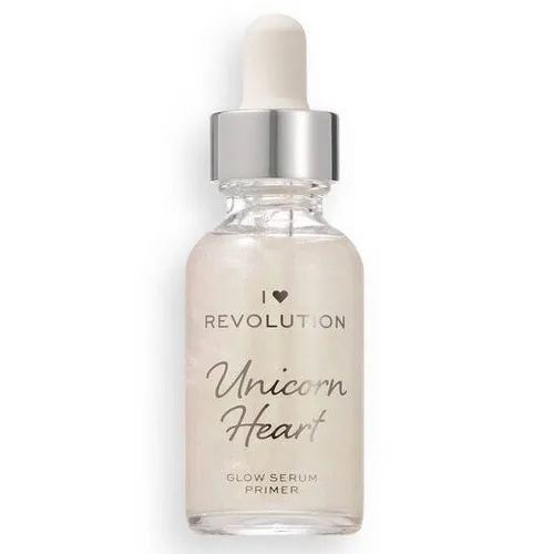 I Heart Revolution Unicorn Heart Glow, Serum - Primer (Rozświetlający serum primer)