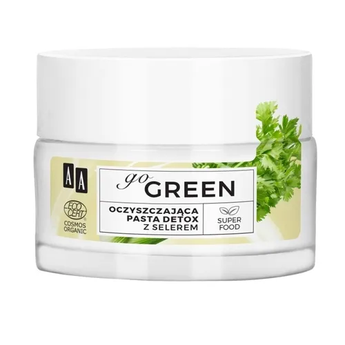 AA Go Green, Oczyszczająca pasta detox z selerem