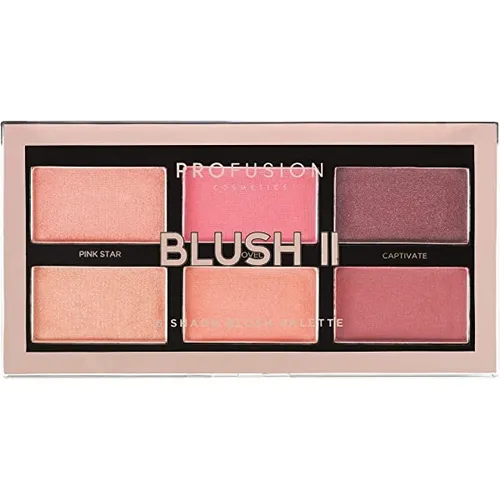 Profusion 6 Shadow Blush Palette (Paleta róży do twarzy)