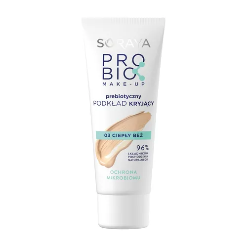 Soraya Probio Make-Up, Prebiotyczny podkład kryjący - 3