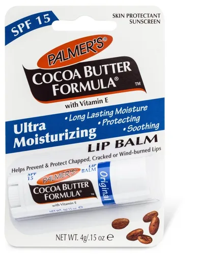 Palmer's Cocoa Butter Formula, Moisturising Lip Balm with SPF15 (Balsam do ust `Czekolada`)
