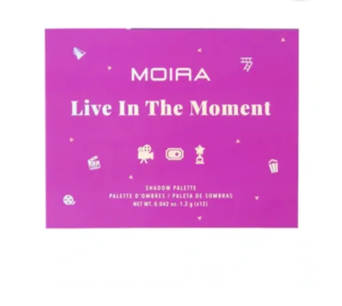 Moira Cosmetics Live In The Moment Eyeshadow Palette (Paleta cieni do powiek) - 2