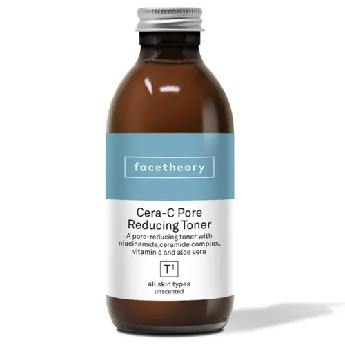 Facetheory Cera-C Pore Reducing Toner T1 with Niacinamide, Ceramides, Vitamin C and Aloe Vera (Tonik redukujący pory  z niacynamidem, ceramidami, witaminą C i aloesem)
