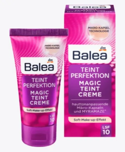 Balea Teint Perfection, Magic Teint Creme (Krem na dzień koloryzujący)