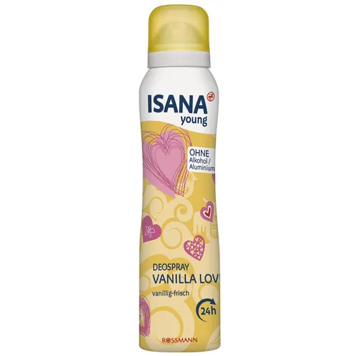 Isana Young, Deospray Vanilla Love [Vanilla Sky] (Dezodorant w sprayu) - 2