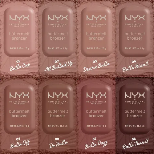 NYX Professional Makeup Buttermelt Bronzer (Bronzer) - 2