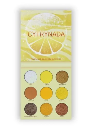 Glam Shop GlamBOX, Paleta cieni do powiek `Cytrynada` - 3