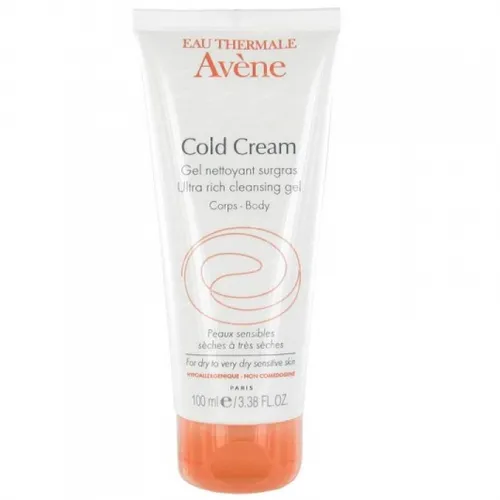 Eau Thermale Avène Cold Cream, Gel Nettoyant Surgras (nowa wersja) (Żel do mycia) - 1
