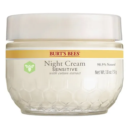 Burt's Bees Sensitive, Night Cream (Krem na noc do cery wrażliwej)