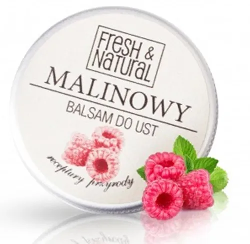 Fresh&Natural Malinowy balsam do ust