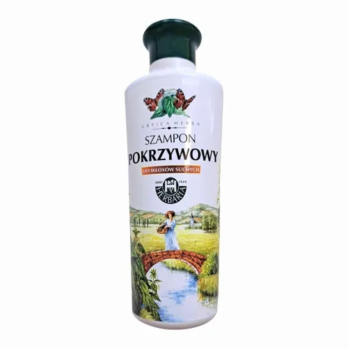 Herbaria Szampon pokrzywowy do włosów suchych
