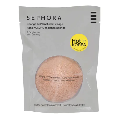 Sephora Face Konjac Radiance Sponge (Gąbka konjac do twarzy przywracająca blask)