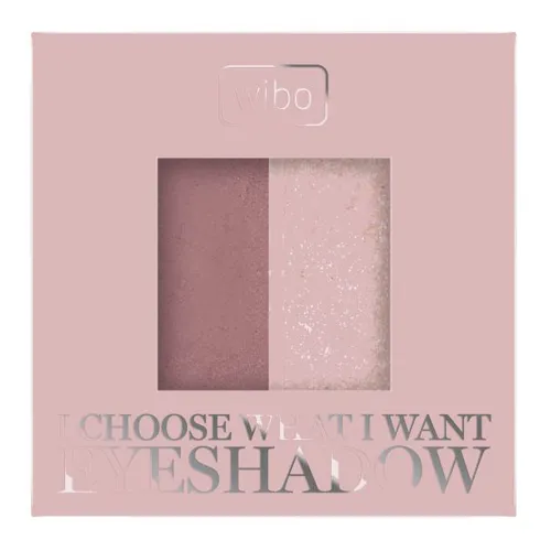 Wibo I Choose What I Want, Eyeshadow Duo (Podwójne cienie do oczu)