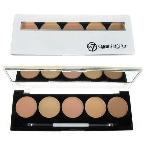 W7 Camouflage Kit, Cream Concealer Palette (Paleta korektorów)