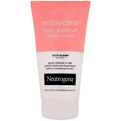 Neutrogena Visibly Clear, Pink Grapefruit, Cream Wash [Pamplemousse Rose, Creme Nettoyante] (Krem oczyszczajacy z różowym grejpfrutem)