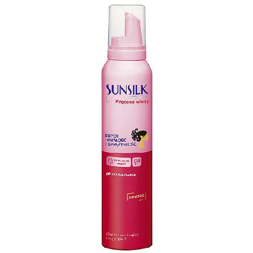 Sunsilk Kręcone włosy, Delikatna pianka