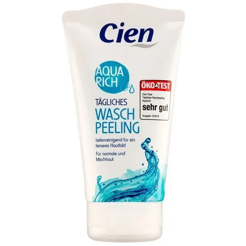 Cien Aqua Rich, Tagliches Waschpeeling (Żel - peeling do mycia twarzy) - 1
