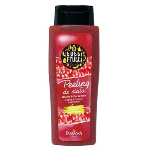 Tutti Frutti Peeling do ciała `Wiśnia i porzeczka` - 1