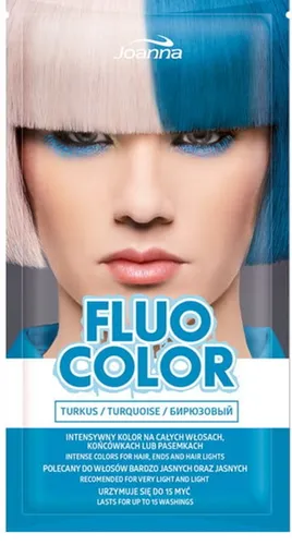 Joanna Fluo Color, Szampon koloryzujący kolor półtrwały
