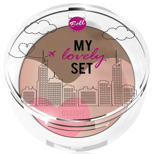 Bell Girl, City & Love, My Lovely Set (Paleta do modelowania twarzy)