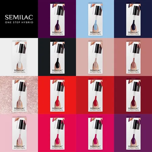 Semilac One Step Hybrid (Lakier hybrydowy) - 4