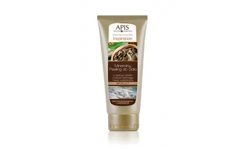 Apis Dead Sea Mud SPA Inspiration, Mineralny peeling do ciała z czarnym błotem z Morza Martwego i lawą wulkaniczną antycellulit - 2