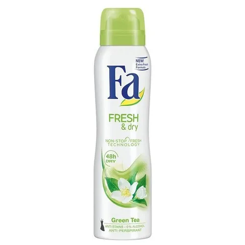 Fa Fresh & Dry, Green Tea, Deodorant Spray (Antyperspirant w sprayu `Zielona Herbata` (stara wersja))