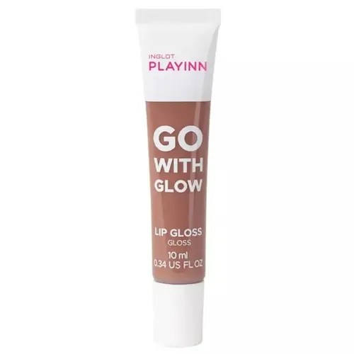 Inglot Playinn, Go With Glow Lip Gloss (Błyszczyk do ust)