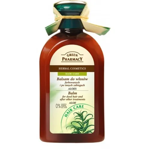 Green Pharmacy Aloes, Balsam do włosów farbowanych i po innych zabiegach (nowa wersja) - 2
