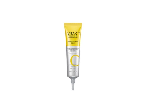 Missha Vita C Plus, Eraser Toning Cream (Krem rozjaśniający przebarwienia)