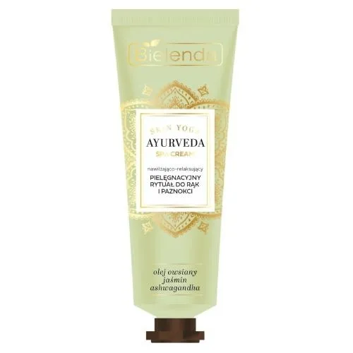 Bielenda Ayurveda Skin Yoga, Nawilżająco-relaksujący pielęgnacyjny rytuał do rąk i paznokci