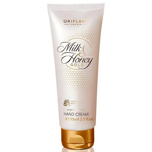 Oriflame Milk & Honey Gold, Moisturising Hand Cream (Nawilżający krem do rąk)